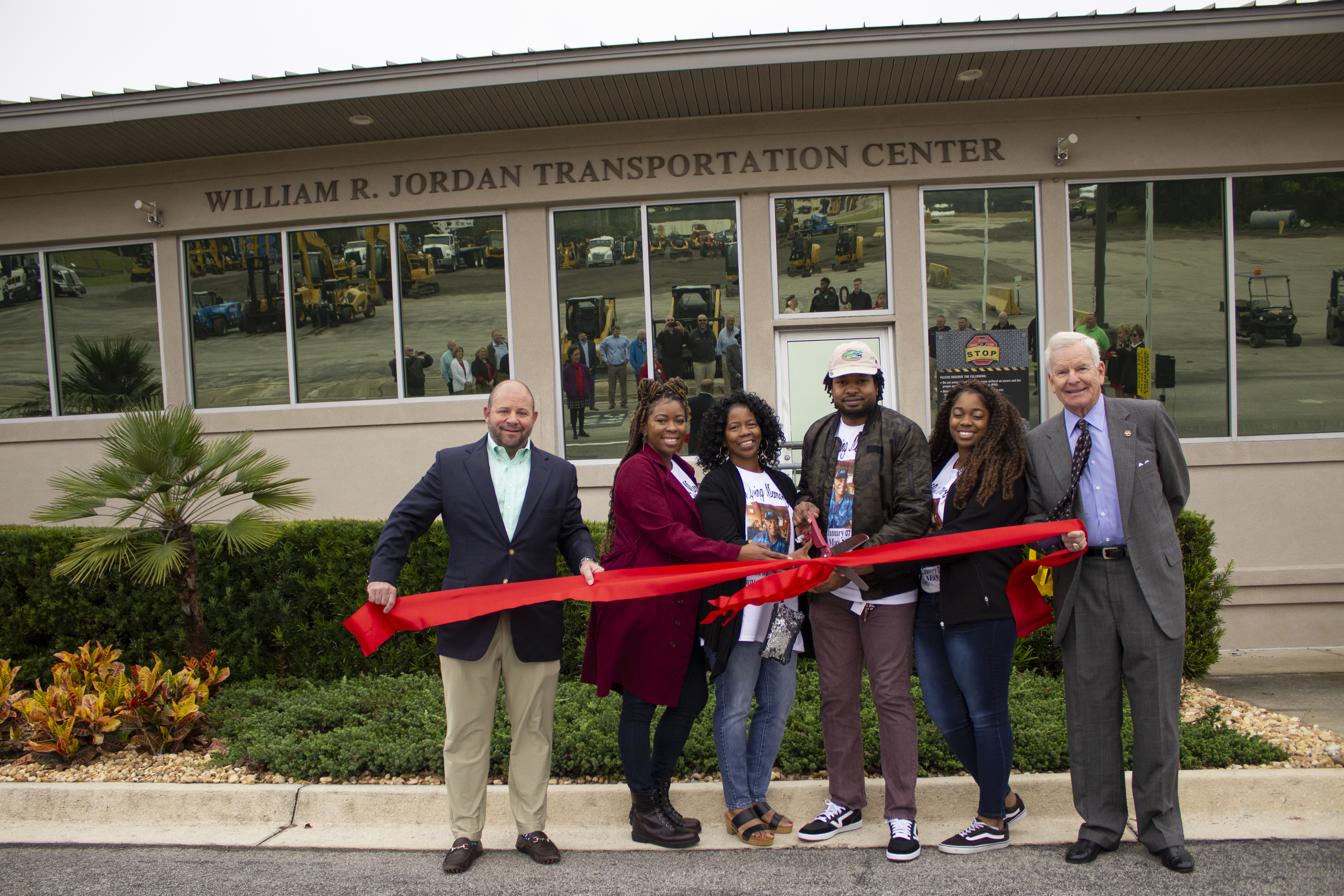 Dedication and Ribbon-Cutting Ceremony Honors Longtime Ring Power Employee