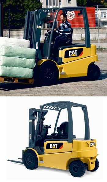 Electric 
Pneumatic Forklift by Cat Lift Trucks