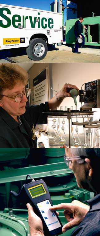 air  compressor service, fluid analysis and trend tracker extends life of compressor
