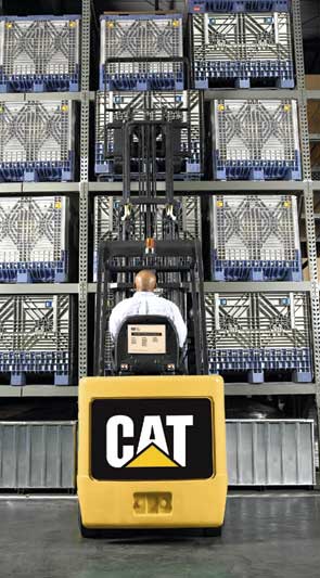 warehouse forklift