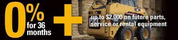Cat Equipment Financing Offer Cat Equipment Financing Offer