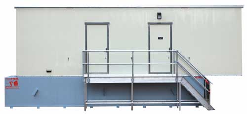 High Wind Velocity Generator Enclosure