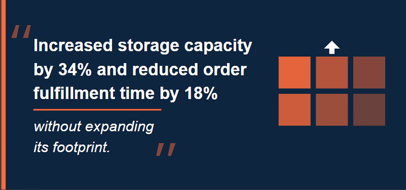 Increase warehouse storage capacity
