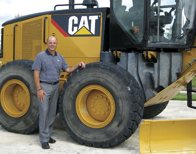 Tampa Heavy Equipment Sales Manager Toby Crews 