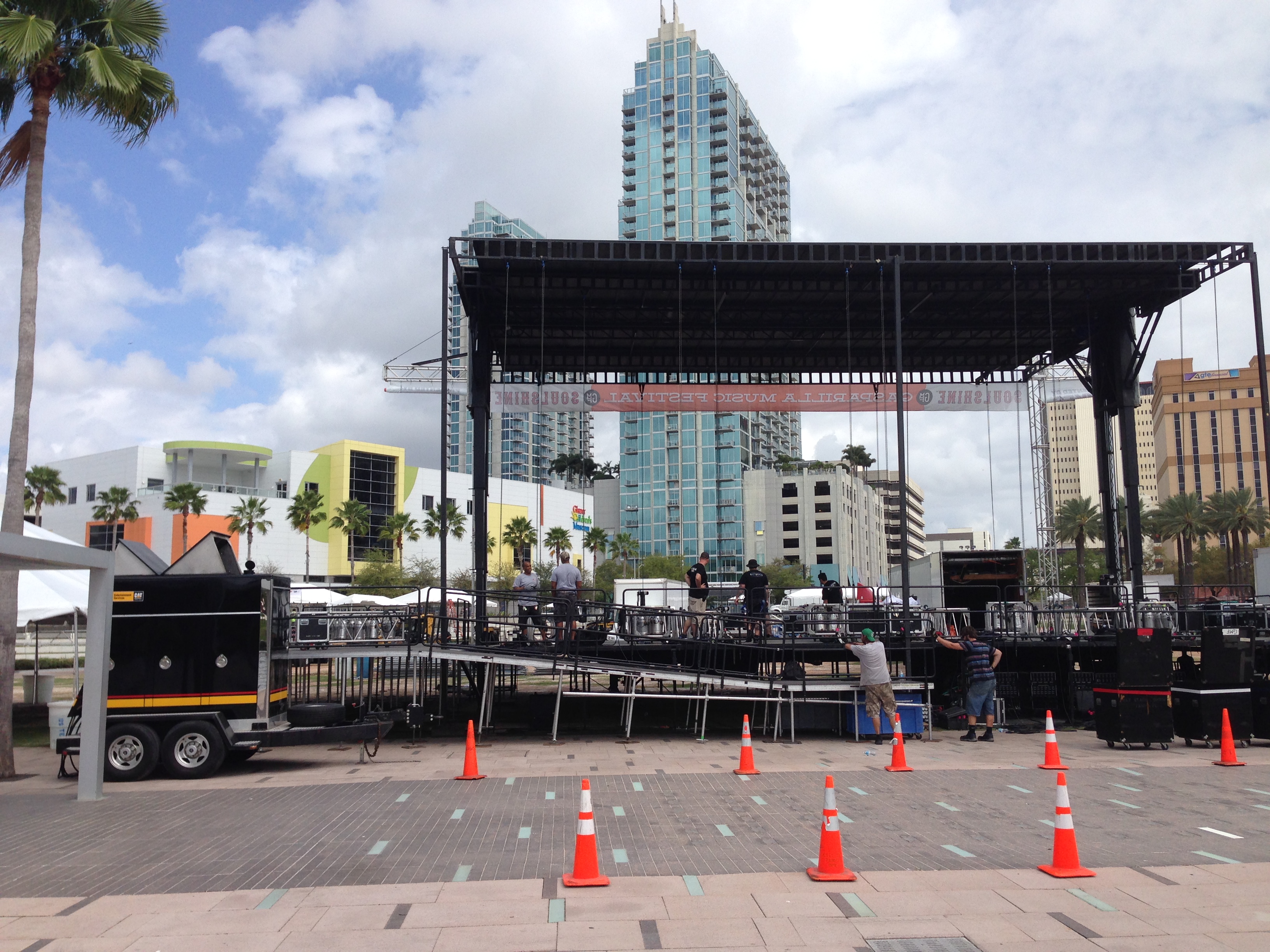 Cat Entertainment Services will power Tampa's Gasparilla Music Festival.